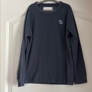 Abercrombie Kids blue long sleeve shirt